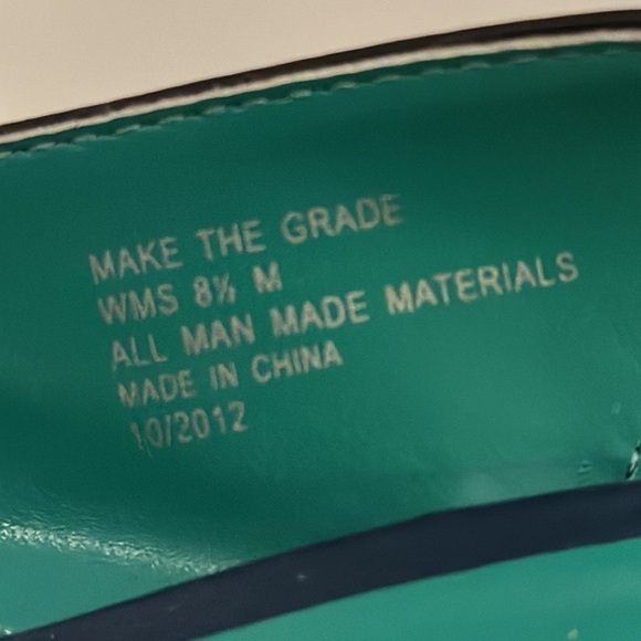 Unlisted by Kenneth Cole Make the Grade Slingback Platform Heels Size 8.5M - EUC - Picture 12 of 12